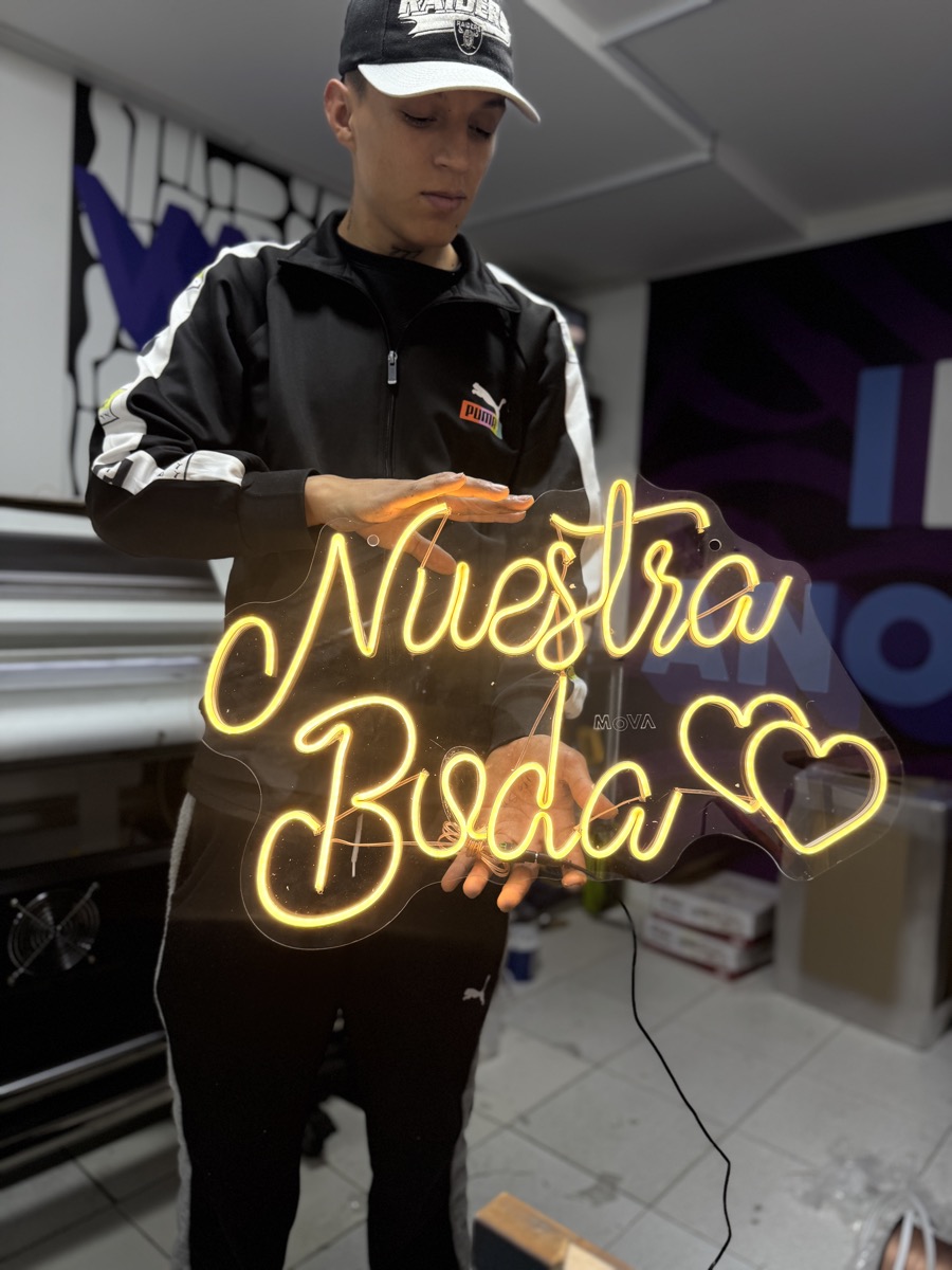 Neón Nuestra Boda